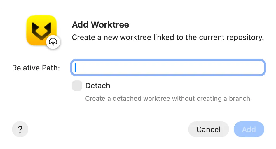 Add a worktree screenshot