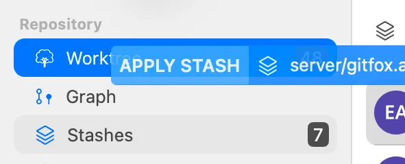 Apply selected files with Drag & Drop screenshot