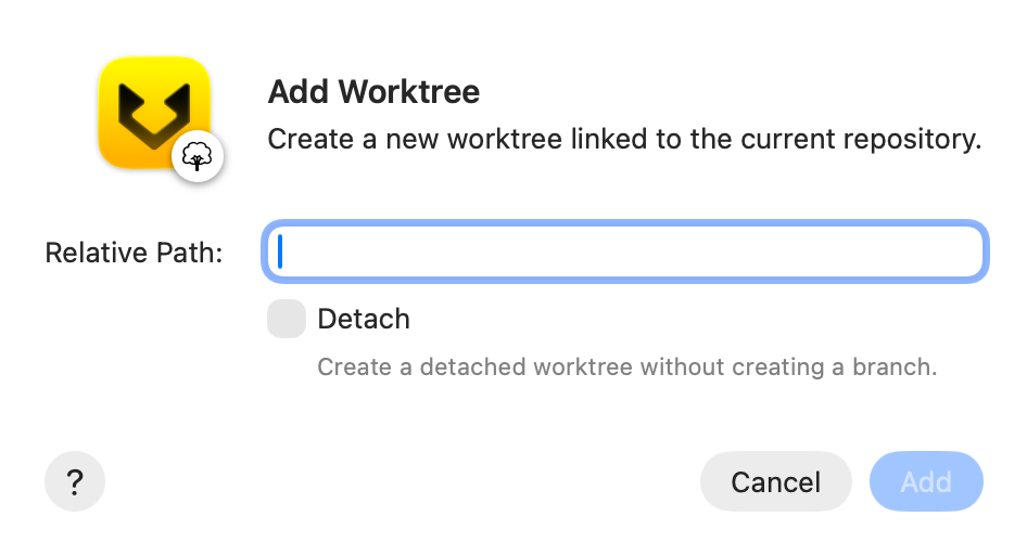 Add a worktree screenshot
